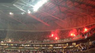 OL  Besiktas Europa League 1617  Supporters turcs [upl. by Callie]