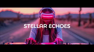 Synthwave  Retrowave  Chillbeats  Stellar Echoes  Crafted Vibes [upl. by Hawkins]