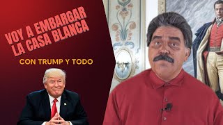 MADURO quotCUANDO GANE LAS ELECCIONES VOY A EMBARGAR LA CASA BLANCAquot 🤣😁 [upl. by Ais]