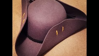 DIY Cocked Hat Tricorn Hat [upl. by Tai]