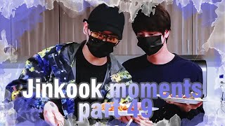 Jin  Jungkook  Jinkooks moments part 49 [upl. by Leahicm745]