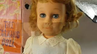 Is Chatty Cathy a Grandma Now Mattel 1959 working talking doll [upl. by Griffis175]