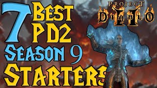 The BEST Season 9 Project Diablo 2 Starting Builds [upl. by Barta]