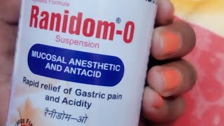 Magaldrate Simethicone amp Oxetacaine Suspension Ranidom O full Information In Hindi [upl. by Amalita]