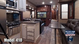 Road Warrior Review RW410 Luxury Toy Hauler at MHSRVcom [upl. by Eloci]