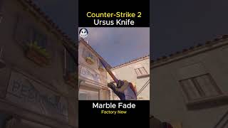 URSUS KNIFE  Marble Fade 2024  Factory New FN  Skin Showcase  Animation CS2 [upl. by Nedarb311]