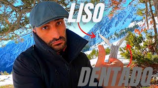 FILO LISO vs DENTADO  ¿Cuál es el Filo Definitivo [upl. by Henricks765]