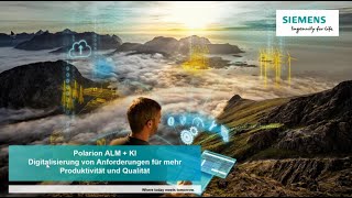 Polarion ALM  KI  Digitalisierung von Anforderungen für mehr Produktivität und Qualität [upl. by Elissa]