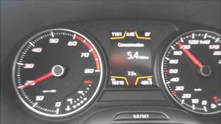 Fuel Consumption Test Seat Leon 5F III 18 TSI DSG [upl. by Nate]