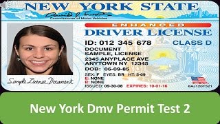 New York DMV Permit Test 2 [upl. by Beghtol]