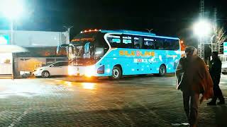 SILKLINE Forland Bus CAG7208 Punjab arrived at 26number FaisaLMovers Terminal [upl. by Yecats619]