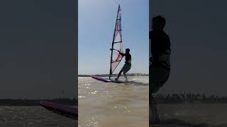 What a spot windsurfing [upl. by Eintrok]