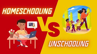 Homeschooling vs Unschooling [upl. by Ylyl]