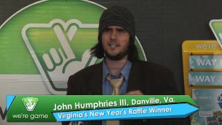 Danville Man Wins 1 Million in Virginias New Years Millionaire Raffle [upl. by Baker]