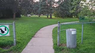 AdrienGamache Park VieuxLongueuil Longueuil Quebec Canada   a funny dog sign [upl. by Ilse933]