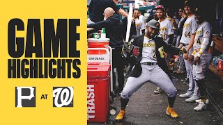 Miguel Andujar Gets Callup Homers in Win  Pirates vs Nationals Highlights 42923 [upl. by Englebert]