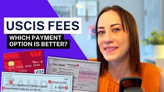 USCIS FEES  Which Payment Method is Best Green Card Fee [upl. by Mcgrath260]