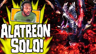 MHW Iceborne ∙ Alatreon Defeated Solo Black Dragon  New Elder Dragon Long Sword [upl. by Nnaed]