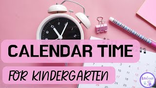 Digital Calendar Time Morning Meeting for Kindergarten and Special Education Life Skills [upl. by Bria630]