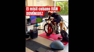 Cuban cyclist the Cuban misil IVAN DOMINGUEZ What a rider ciclismocubano cubancycling cycling [upl. by Henni620]