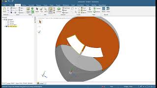 How to fill void using fill tool in SpaceClaim [upl. by Mars]