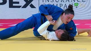 MUNDIAL DE JUDO 2022  Confira a luta completa que garantiu o ouro para Mayra Aguiar em Tashkent [upl. by Wohlert]