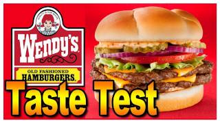 Wendys quotWquot Sandwich  Taste Test [upl. by Goines]