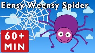 Eensy Weensy Spider and More  Nursery Rhymes from Mother Goose Club [upl. by Shaya]