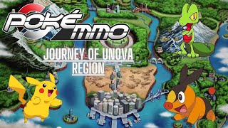 I Can win the Unova League 😎 Journey of Unova Region  PokeMMO Live Stream 🛑 [upl. by Nibuz109]