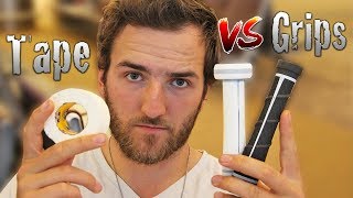 Hockey Tape vs Grips  Whats Really Better [upl. by Karr590]