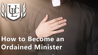 How to Become an Ordained Minister [upl. by Buzz]