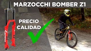 Probamos la Marzocchi Bomber Z1 El regreso de una leyenda [upl. by Ebonee29]