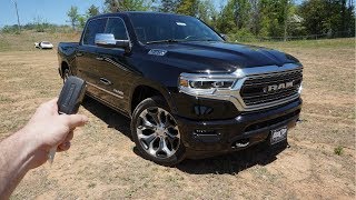 2019 Ram 1500 Limited Start Up Walkaround Test Drive and Review [upl. by Bail]