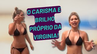 OLHA ESSA MULHER Não tem jeito Virginia nasceu com carisma e brilho próprio virginia [upl. by Lietman]