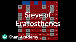 Sieve of Eratosthenes  Journey into cryptography  Computer Science  Khan Academy [upl. by Redfield]