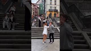 bailando bachata por Bilbao bachata dance bilbao viral [upl. by Saffian]