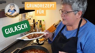 Grundrezept für Gulasch [upl. by Tartaglia]