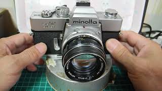 minolta Srt Super ミノルタ part 1 フィルムカメラで何写す？ 10枚撮り白黒フォトグラファー フィルムカメラ ＃写真＃趣味＃模型＃被写体＃現像＃白黒フィルム [upl. by Kidder]