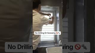 Easy Installation with NoDrill Shutter Blinds  Blinds2Go [upl. by Aicirtel]