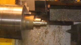 EMCO 6P 120 CNC Turning [upl. by Tawnya]