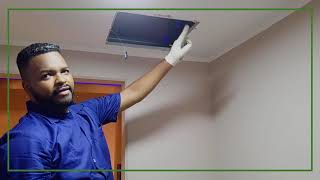 Como instalar passo a passo o Alçapão para Drywall Drytech de 1 click [upl. by Gusella349]