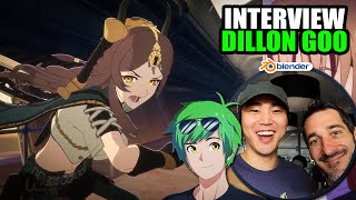 Incredible Anime and custom Blender Engine Interview with Dillon Goo [upl. by Griselda]