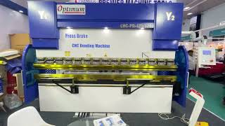 CYBELEC 8PS CNC SERVI HYDRAULIC PRESS BRAKE MACHINE [upl. by Leuqcar918]