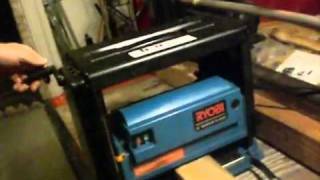 Ryobi 10 Inch Wood Planer [upl. by Janna358]