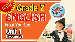 Grade 7 Third Term Test  English 2023 [upl. by Irrehs19]