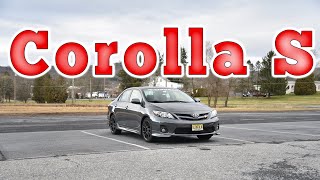 2013 Toyota Corolla S Regular Car Reviews [upl. by Llevram]