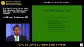 The real cost of hernia mesh complications  Biologic mesh still has a role in complex patients [upl. by Saber]