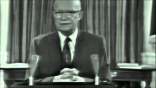 President Eisenhower MilitaryIndustrial Complex Speech [upl. by Lielos343]