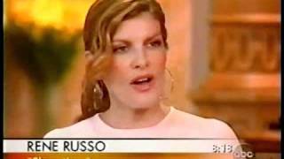 Rene Russo interviewed by Charles Gibson [upl. by Durware728]