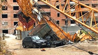 20 AMAZING Idiots Cranes Truck amp Car Driving Skills  Cranes Disaster Truck amp Car Fails 2024 [upl. by Onairelav]